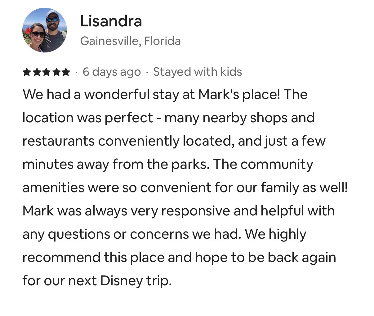 Guest review 5